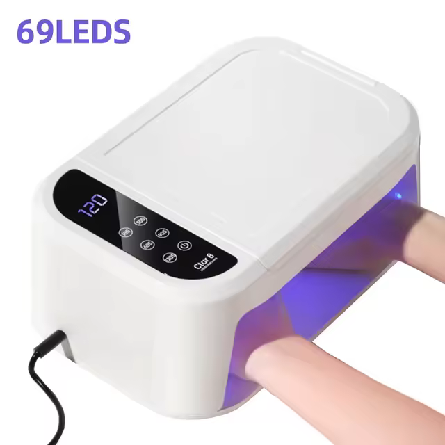 Secado de Manicura de Alta Potencia de 300W con Almohada de Mano Lámpara LED UV Profesional para Esmalte de Uñas Herramientas y Equipo de Manicura de Belleza - 1