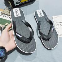 Nuevas chanclas para hombre 2025 verano simple antideslizante chanclas para hombre de gama alta versátiles playa zapatillas frescas. - details 0
