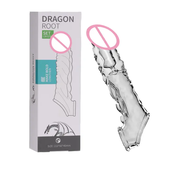 Funda para pene juguetes sexuales masculinos juguetes sexuales masculinos con cerradura anillo de esperma extensor de pene de silicona para mejorar el circunferencia del pene masculino alargador pene reutilizable para parejas juguetes de pareja masculina - 1