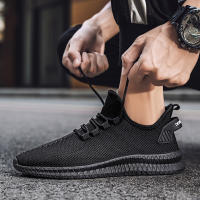 Otoño Versátil Extra Grande 45 Flyknit Deportes y Ocio 46 Zapatos de Moda de Malla Transpirable para Hombre 47 Negro - details 15