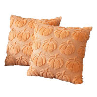 Fundas de Almohada Decorativas de Halloween Clásicas Diseño de Calabaza de Otoño Suave Piel Sintética Ideal para Dormitorio Sala de Estar - details 3