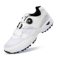 Nuevo 2025 Cricket blanco de alta calidad para deportes de hombre, zapatillas de entrenamiento de encaje rápido con uñas largas, zapatos para exteriores - details 1