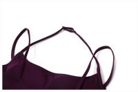 Sujetador de Yoga suave con espalda de belleza para mujer, entrenamiento de gimnasio, deportes de secado rápido, Top elástico con doble hombro y cuello, ropa interior para correr y Fitness al aire libre - details 35