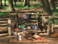 Batería de cocina para acampada, ligera de aluminio, para viajes y senderismo - details 7