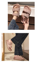 Pantuflas mujer 2025 nuevas con falda, zapatillas geniales de suela gruesa - details 6