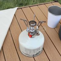 Estufa de Camping Portátil de Aleación de Aluminio Ultra Ligera Cocina de Picnic para Supervivencia en el Aire Libre - details 1