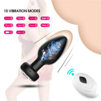 10 Modo de alta velocidad APP Control remoto Vibrador anal Butt Plug Masajeador de próstata masculino Masturbador femenino Juguetes sexuales para adultos para mujeres Hombres Gay - details 1