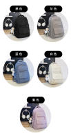 Bolso escolar de diseño para estudiantes de secundaria femenino, mochila de estilo universitario para estudiantes de secundaria, mochila versátil simple para estudiantes universitarios de color sólido - details 1
