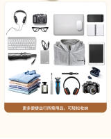 Mochila de viaje multifuncional ligera grande de gran capacidad - details 20