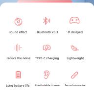 Auriculares inalámbricos Bluetooth 5,3 estéreo envolvente con micrófono para niños, auriculares cómodos y saludables, tarjeta TF, luz RGB colorida y bonita - details 1