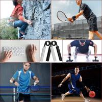 Ajustable WOSWEIR 50-350LBS Entrenador de Agarre para Hombres Todo Tipo de Entrenamiento y Ejercicio Ideal para Recuperación y Fortalecimiento Muscular - details 5