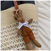 Bolso de Verano a la Moda Bolso de Malla para Mujer Bolso de Playa de Paja - details 2