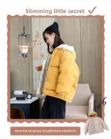 Abrigo acolchado de algodón elegante para mujer, chaqueta acolchada gruesa de talla grande, chaqueta de invierno a la moda para estudiantes 2024 - details 1