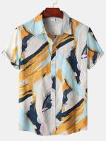 Camisa con estampado Floral personalizado para hombre, camisa para vacaciones en la playa, novedad de verano - details 4
