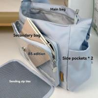 Bolso cruzado transparente para niñas con placa de exhibición, mochilas escolares de estilo DIY para adolescentes, nuevo - details 1