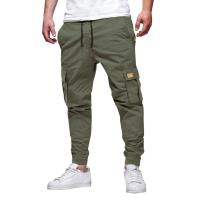 Pantalones cargo de otoño para hombre, pantalones informales con múltiples bolsillos para hombre - details 3
