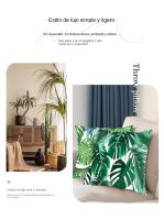 Fundas de Almohada de Lino Geométricas Tamaño 45x45cm Juego de 4 Decoración de Sofá de Coche - details 3