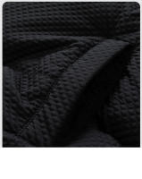 Chaqueta de Hombre Nueva a la Moda, Cortavientos, Gruesa, Abrigada para Invierno, Informal, Lisa, para Exteriores, Holgada, Cómoda, con Cuello Alto, Parka - details 8