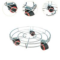 Plant Caddy with Wheels Metal Plant Caddy Planter Trolley for Potted Trees Flower Pot Indoor Outdoor Planter Home Garden