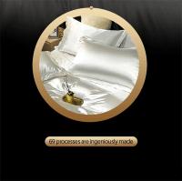 Juego de cama de seda Mulberry, Funda nórdica de seda con sábanas de tamaño Queen, Juego de cama King - details 3