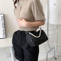 Bolso de mano de gran capacidad con diamantes de imitación, bolso de hombro con cadena de perlas, pequeño bolso cuadrado, bolso de almohada, bolso de cosméticos, bolso de hombro para mujer, fiesta - details 19