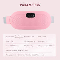 Dispositivo de Alivio de Dolor Menstrual para Mujeres con Calentamiento Eléctrico y Masaje Abdominal Vibrador Terapia Física de Belly Warmer Tipo de Piel Normal - details 13
