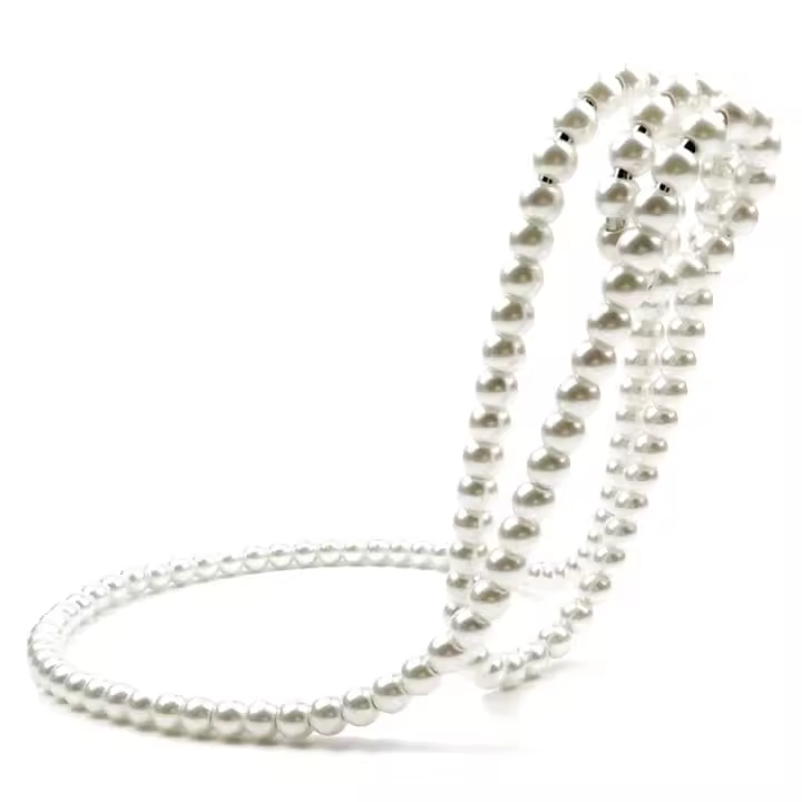 Estante de perlas artificiales para vino tinto, colgante de Metal, colgante, novedad - 1