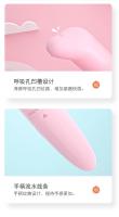 Laile Little Dolphin Vibración Masturbación Femenina Artefacto Juguete Masaje Stick Bass Productos para Adultos - details 6