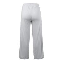 Pantalones anchos de mujer estilo casual cintura alta algodón y poliéster tela batik elástica de alta elasticidad - details 17