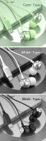 Auriculares con cable y micrófono para Samsung y Android, dispositivo de audio estéreo envolvente 6U HIFI de graves pesados de 3,5 MM, con Chip Digital AUX/Tipo C 7,1 - details 12