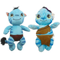 Avatar original para niños, muñeco de peluche azul, Animal de peluche suave, regalo de halloween y Navidad, 25cm - details 0