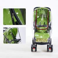 Paraguas impermeable transparente para bebé, accesorios para cochecito, cubierta de lluvia para Buggy, protector de viento Universal - details 1