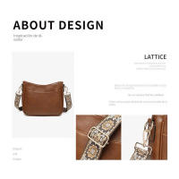 Bandolera retro de un solo hombro para mujer, bolso grande versátil de moda para mujeres de las cuatro estaciones, - details 1