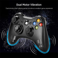 BLUEKAKA Gamepad inalámbrico de 2,4G para Xbox 360, controlador receptor de consola para Microsoft Xbox 360, Joystick de juego para PC win7/8/10 - details 5
