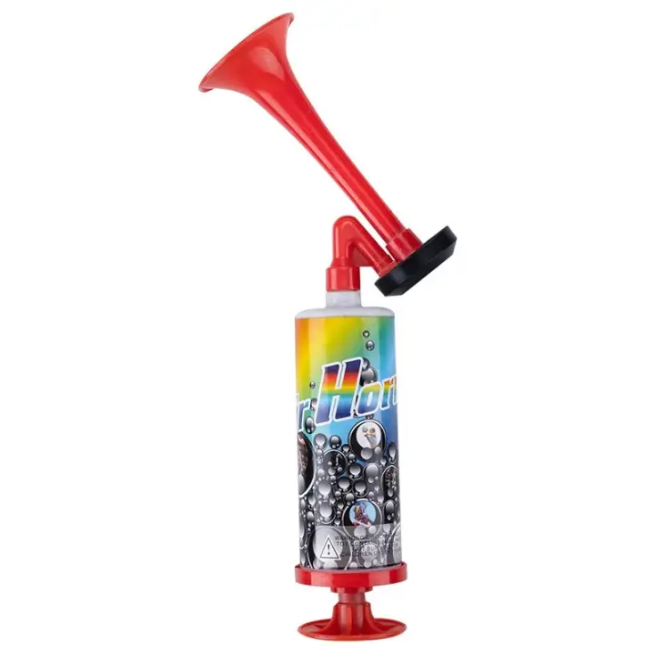 Mini bomba manual portátil, trompeta de presión de aire para partidos de fútbol, ​​eventos deportivos, fiestas de cumpleaños, cajas y trompetas - 1