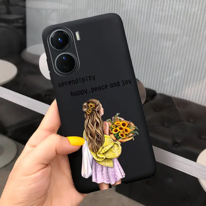 Carcasa a prueba de golpes para Vivo Y16, 4G, Y76, 5G, TPU suave, silicona delgada, carcasa - 1