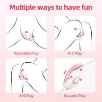 Vibrador Wearable Estimulador de Punto G Vaginal Masajeador Vibrante de 10 Velocidades - details 5