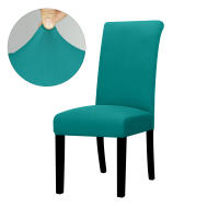 Fundas elásticas de LICRA para sillas, funda para asiento de silla de tamaño Universal para comedor, para banquete de boda, Hotel, funda elástica para silla, 1 unidad - details 11