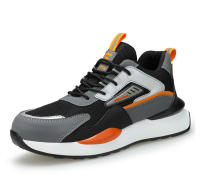 Zapatos de trabajo con punta de acero, zapatillas de seguridad antiperforación con protección, antideslizantes, ligeras - details 14