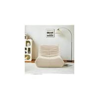 Puf sofá de Suelo, Silla de Suelo con Respaldo, Sofá Gigante Togo sin reposabrazos, sillón reclinable XXL, sillón de Lectura, Sofá Perezoso de Lana de Cordero para salón, Dormitorio, Oficina - details 9