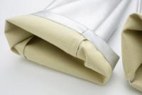 Pantalones de cuero Pu plateados para mujer, Pantalones rectos delgados con cremallera de cintura alta, moda - details 13