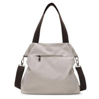Bolso de mano informal europeo y americano para mujer, bandolera de hombro portátil de lona Simple, bolso cruzado de gran capacidad - details 15