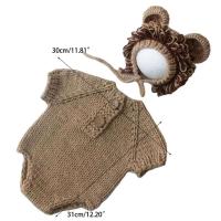 Accesorios de Fotografía de Bebé Huyu Gorros de León y Monos, Suéteres, Disfraces de Cosplay, Bailey, Disfraces de Festival - details 5