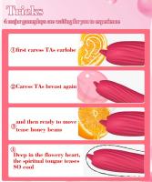 Vibrador G Spot de Kaelynn Estimulador de Lengua de Clitoris para Masturbación Masajeador Vaginal - details 1