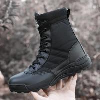 Botas tácticas para hombre, botas de combate para fuerzas especiales en el desierto, botas de montaña para exteriores - details 5