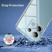 Funda blanda de silicona ultrafina para Xiaomi 14T 14 13 13T 12 12X 12T 12S Pro Lite, carcasa trasera transparente - details 3