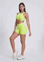 SHINBENE-pantalones cortos con realce de glúteos para gimnasio, Shorts de cintura alta con forma de melocotón, Sexy, cruzado, 4 pulgadas, para entrenamiento, Yoga y correr - details 26