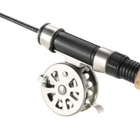 Carrete de aleación de aluminio para diestros, carretes lisos de mosca de hielo, accesorios de pesca - details 18