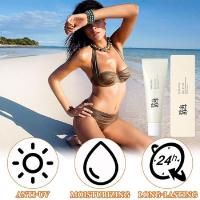 Loción de protección solar hidratante con control de aceite y protección UV SPF50+ de arroz, luz azul, 50 ml - details 8