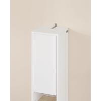 Mueble de Baño de Alto Estante Estanterías con 2 Puertas y Cajón Blanco Tamaño 20x20x180cm - details 53